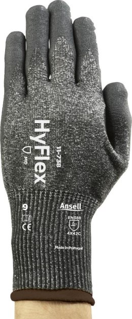 Rękawice antyprzecięciowe HyFlex 11-738, rozmiar 10 Ansell (12 par)