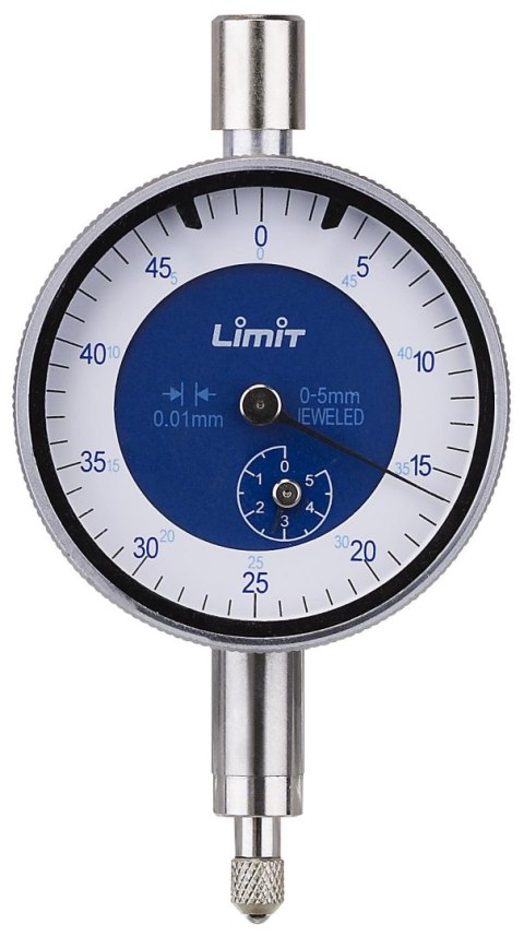 Czujnik zegarowy 0-5mm Limit