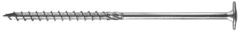 Wkręt do drewna z kołnierzem 6x260MM na TORX ocynk T40