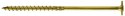Wkręt do drewna z kołnierzem 6x80MM na TORX ocynk T40 Wkręt do drewna z kołnierzem 6x80MM na TORX ocynk T40