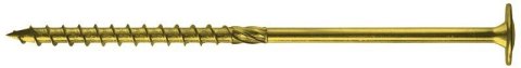 Wkręt do drewna z kołnierzem 6x80MM na TORX ocynk T40 Wkręt do drewna z kołnierzem 6x80MM na TORX ocynk T40