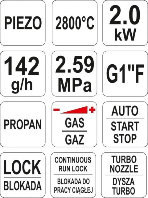 PALNIK GAZOWY TURBO PALNIK GAZOWY TURBO