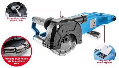 BRUZDOWNICA 2400W 150MM BRUZDOWNICA 2400W 150MM