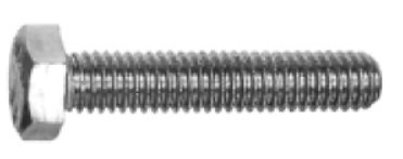 ŚRUBA OCYNK M8 x 90MM kl. 8.8 DIN933 PN82105 - 1kg ŚRUBA OCYNK M8 x 90MM kl. 8.8 DIN933 PN82105 - 1kg