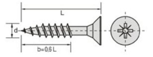 WKRĘT DO DREWNA OCYNK ŻÓŁTY 4.0*60MM WKRĘT DO DREWNA OCYNK ŻÓŁTY 4.0*60MM