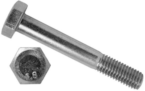 Hex screw M10x45MM kl. 5.8 DIN931 PN82101 10kg - BERIZA