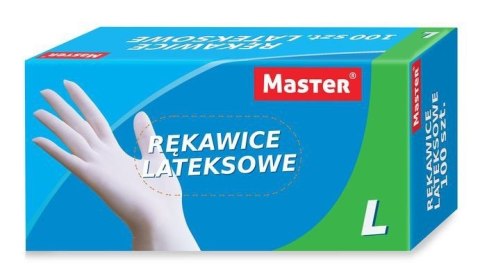 RĘKAWICE LATEXOWE MASTER ROZMIAR M