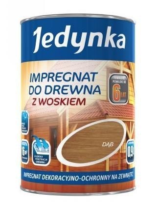IMPREGNAT DO DREWNA Z WOSKIEM JEDYNKA PALISANDER 0.9L IMPREGNAT DO DREWNA Z WOSKIEM JEDYNKA PALISANDER 0.9L