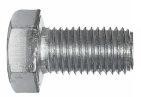 ŚRUBA OCYNK M16 x 40MM kl. 5.8 DIN933 PN82105 - 1kg