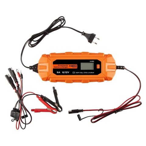 PROSTOWNIK AUTOMATYCZNY 6A/100W,3-150AH, STD/AGM/GEL/LIFEPO4 PROSTOWNIK AUTOMATYCZNY 6A/100W,3-150AH, STD/AGM/GEL/LIFEPO4