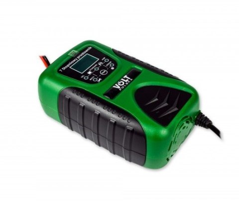 PROSTOWNIK AUTOMATYCZNY Z LCD 12V 8A COMPACT GREEN PROSTOWNIK AUTOMATYCZNY Z LCD 12V 8A COMPACT GREEN