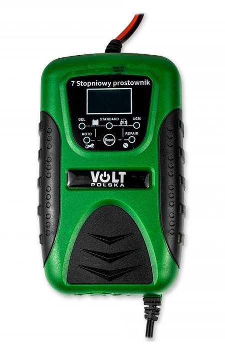 PROSTOWNIK AUTOMATYCZNY Z LCD 12V 8A COMPACT GREEN PROSTOWNIK AUTOMATYCZNY Z LCD 12V 8A COMPACT GREEN