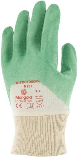 Rękawice montażowe Nitrotough N205, rozmiar 9 Ansell (12 par)